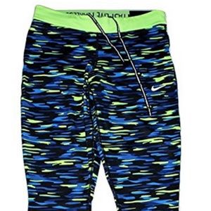 Nike NEW Relay Women Printed Running Cropped Capri